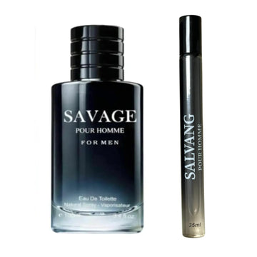 Savage for Men Cologne | Inspired by Sauvage | - 3.4 Oz Men's Eau De Toilette Spray - Refreshing & Warm Masculine Scent for Daily Use